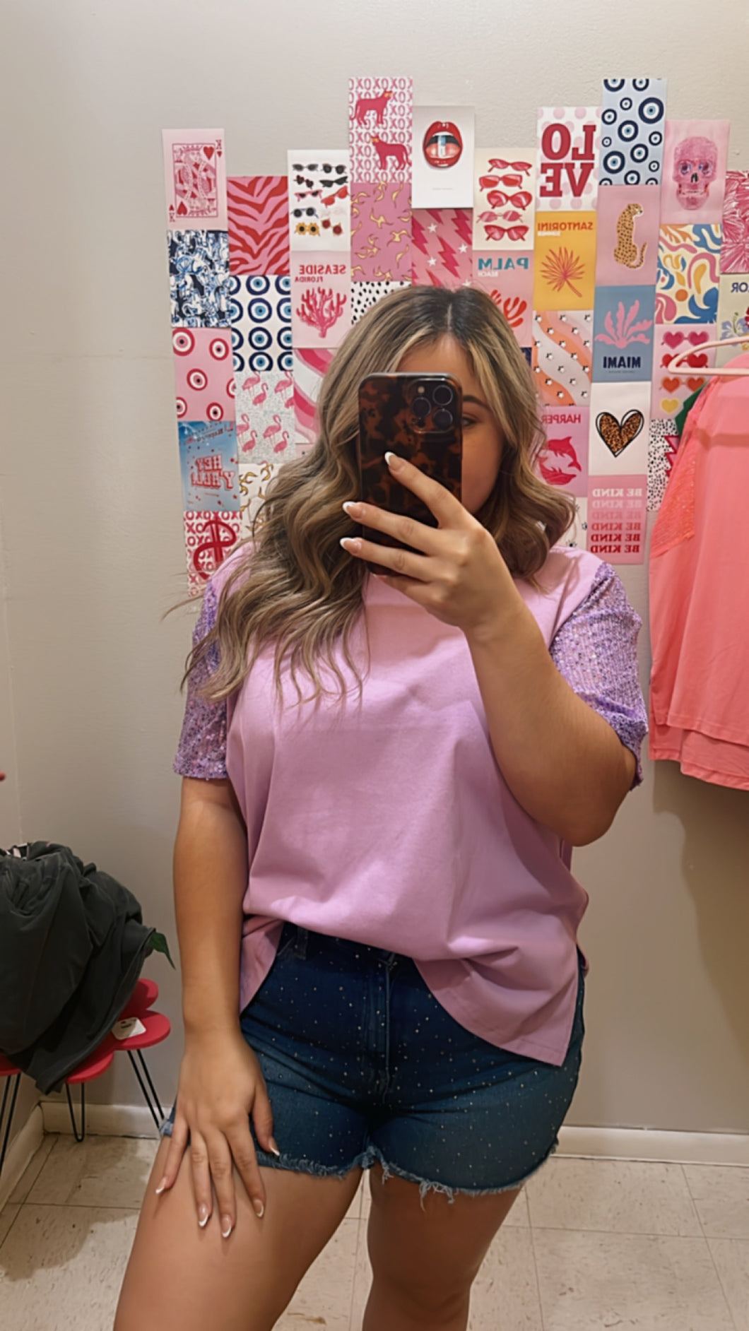 Kelsey top lavender